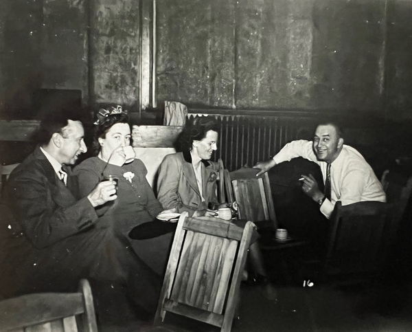 Bad Axe Theatre - Bad Axe Theatre Opening Party 1947 - Al Johnson (newer photo)